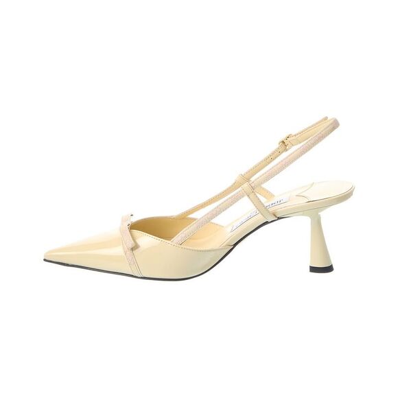 Jimmy Choo Camila 65 Patent Slingback Pump, Yellow - Picture 2 of 5